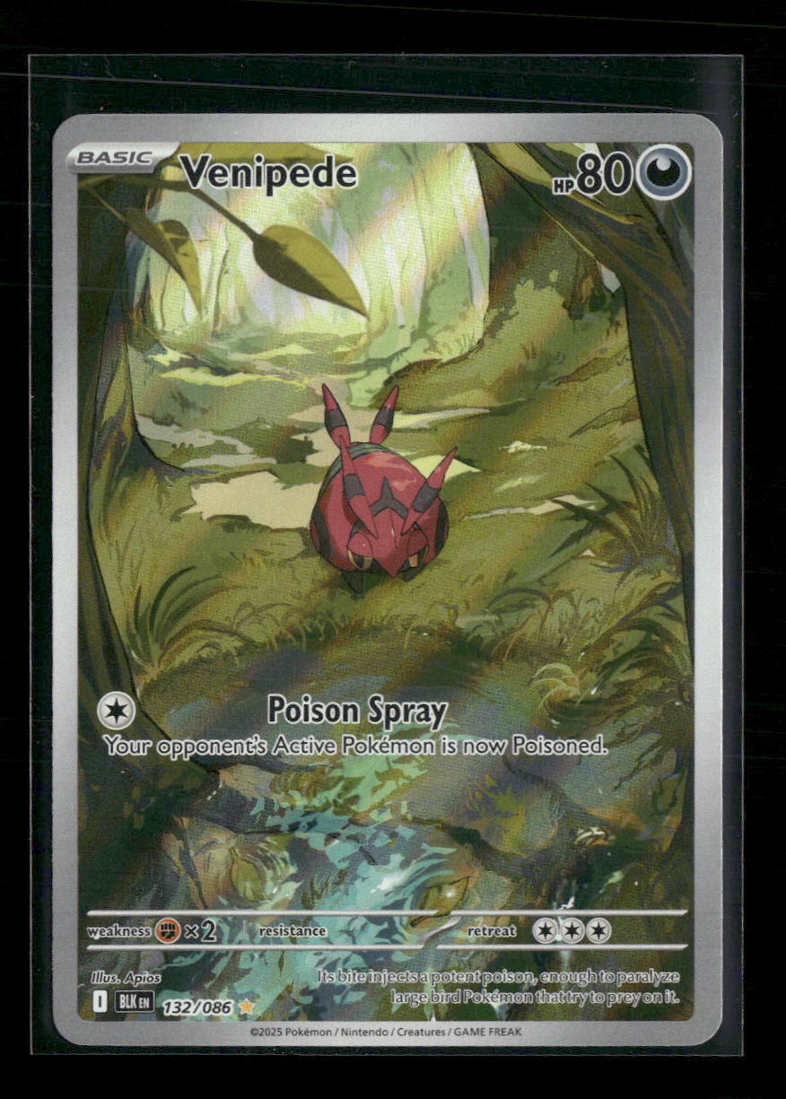 SV: Black Bolt Venipede #132/086