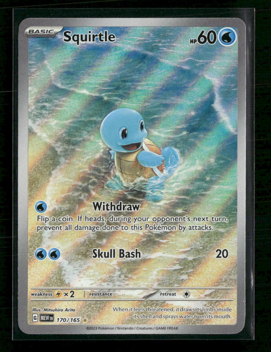 SV: Scarlet & Violet 151 Squirtle #170/165