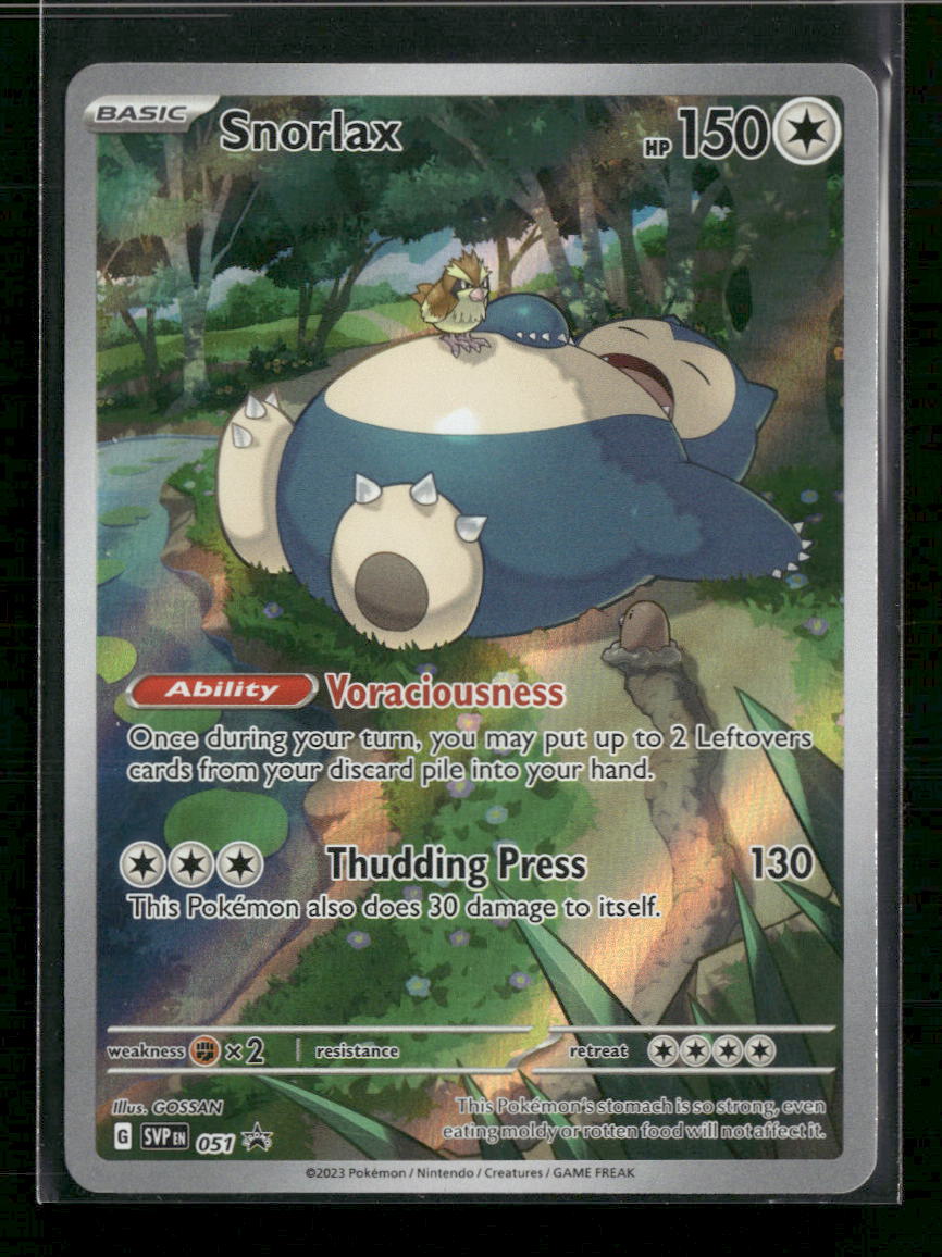 SV: Scarlet & Violet Promo Cards Snorlax #051