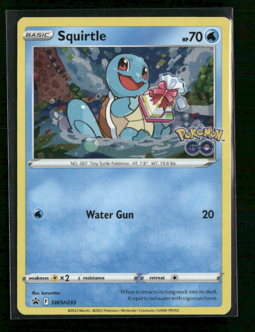 SWSH: Sword & Shield Promo Cards Squirtle #SWSH233
