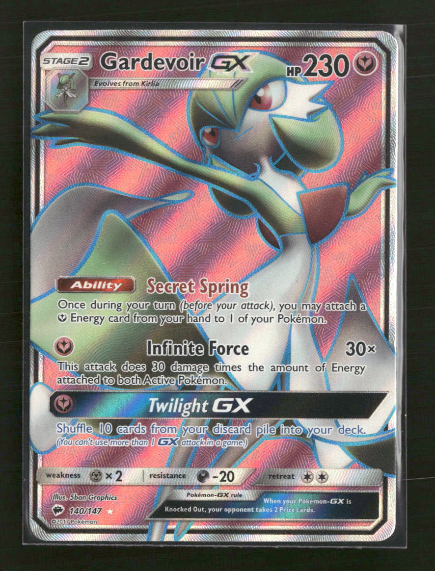 SM - Burning Shadows Gardevoir GX (Full Art) #140/147