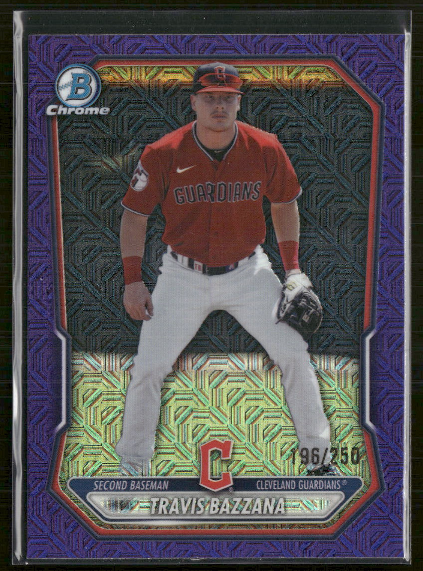 2026 Bowman Chrome Prospects Mojo Purple Refractor Travis Bazzana #/250 #BCP-35
