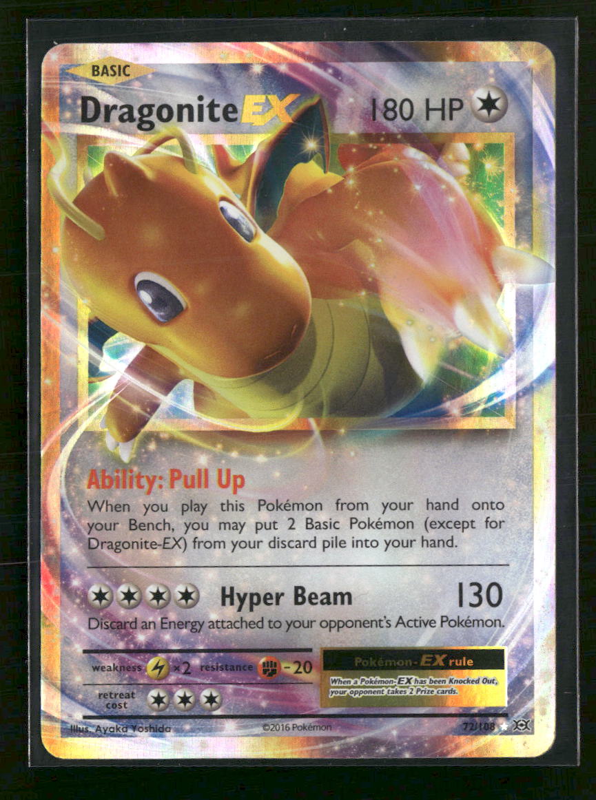 XY - Evolutions Dragonite EX #72/108