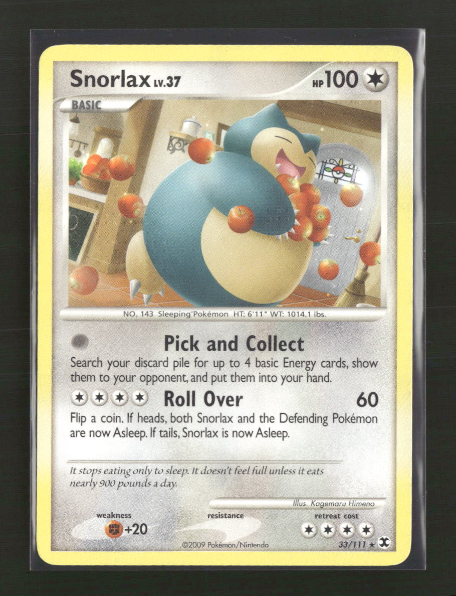 Rising Rivals Snorlax (33) #33/111