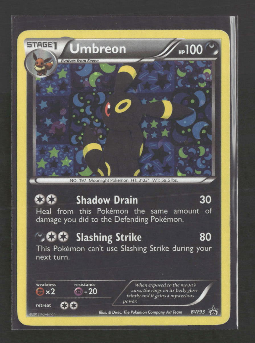 Black and White Promos Umbreon #BW93