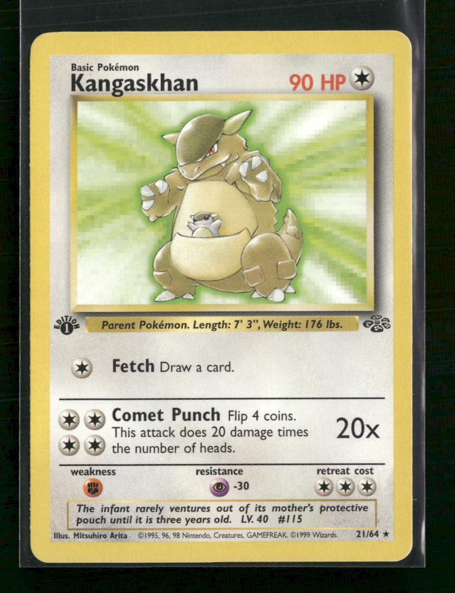 Jungle Kangaskhan (21) 1st Edition #21/64