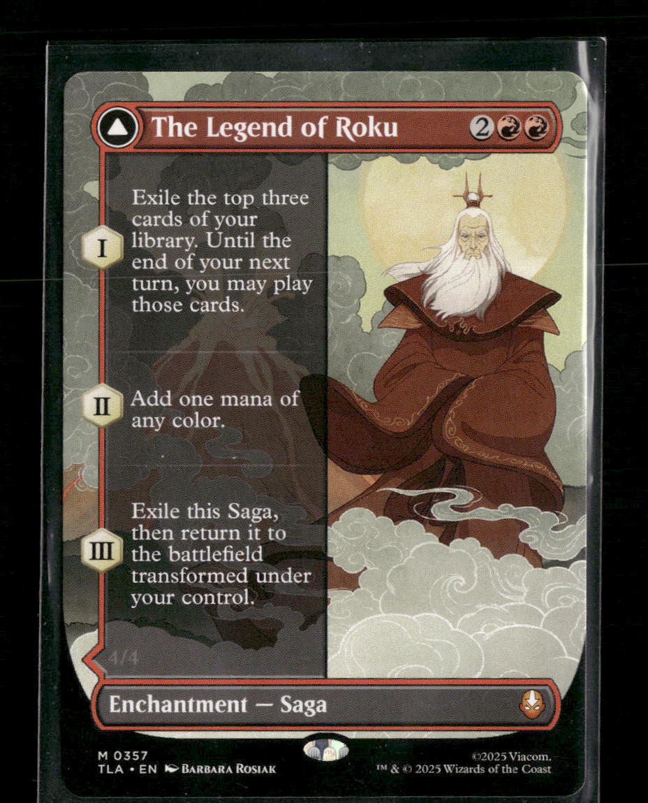 Avatar: The Last Airbender The Legend of Roku (Borderless) #357