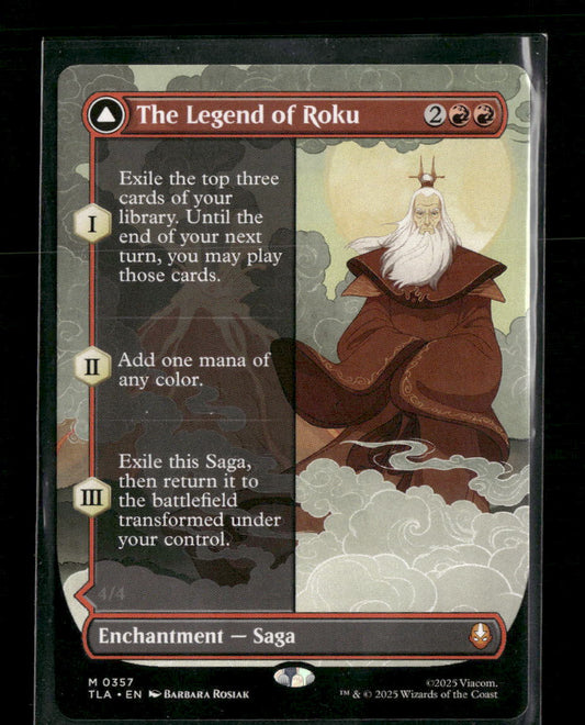 Avatar: The Last Airbender The Legend of Roku (Borderless) #357