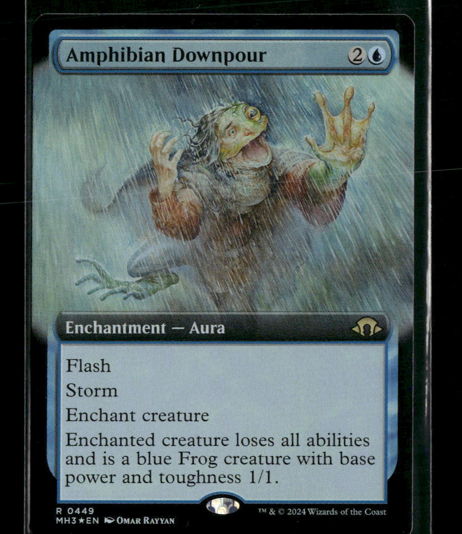 Modern Horizons 3 Amphibian Downpour (Extended Art) Foil #449