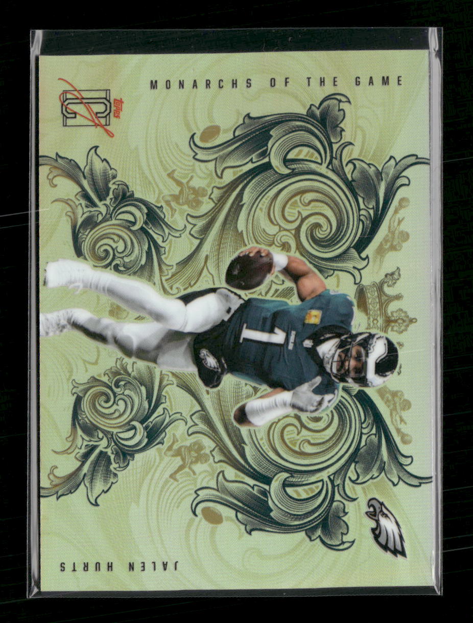 2025 Topps Signature Class Monarchs Of The Game Jalen Hurts #MTG-1