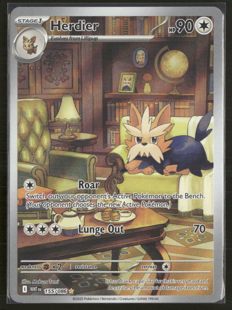 SV: White Flare Herdier #155/086