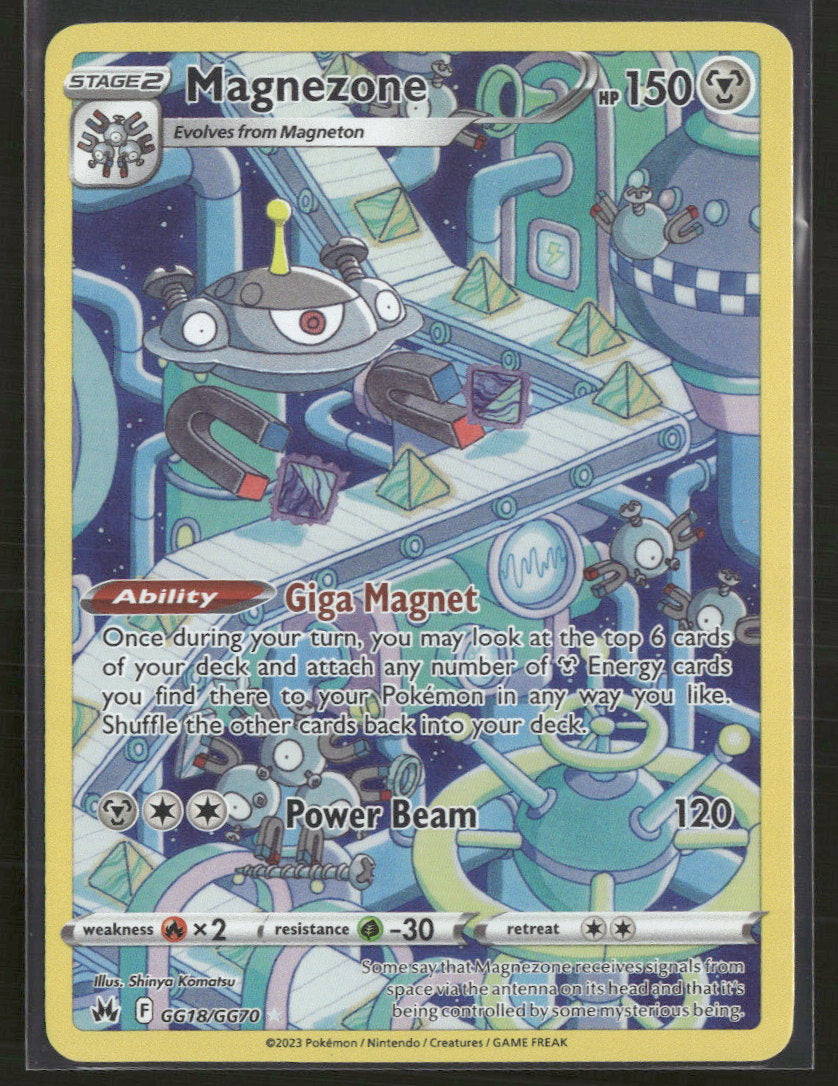 SWSH: Crown Zenith: Galarian Gallery Magnezone #GG18/GG70
