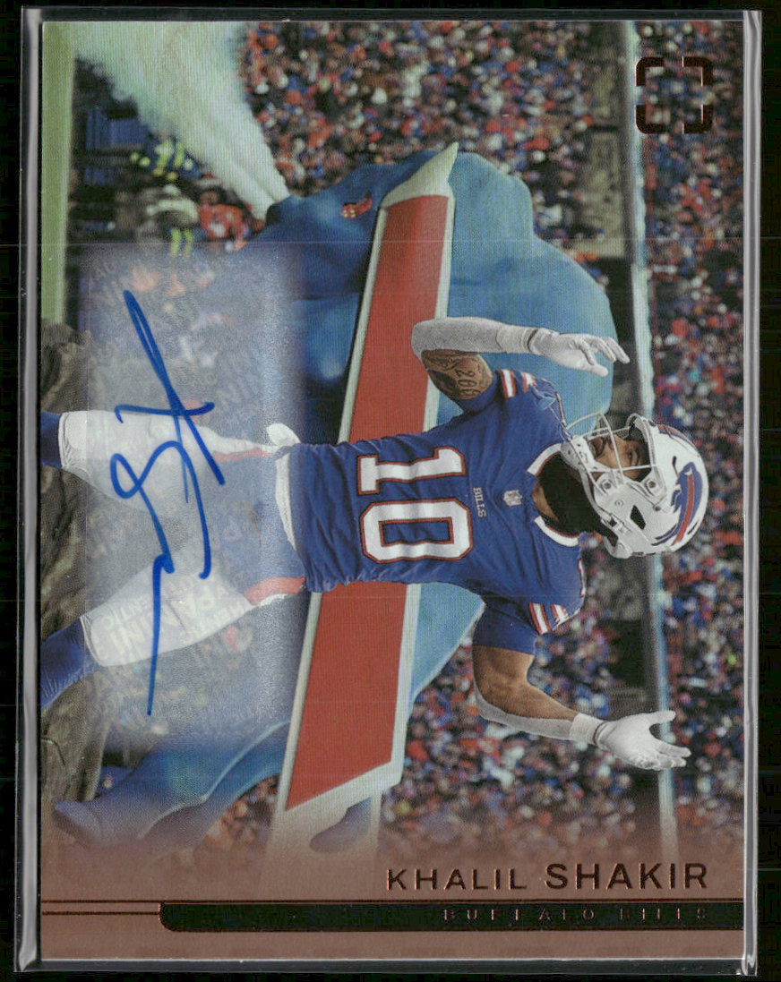 2025 Panini Photogenic Autographs Bronze Khalil Shakir Auto #101