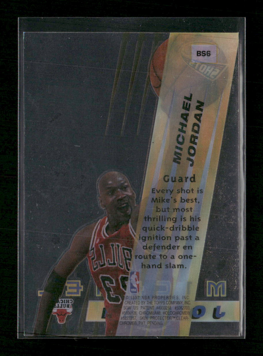 1996-97 Bowman's Best Shots Michael Jordan #BS6