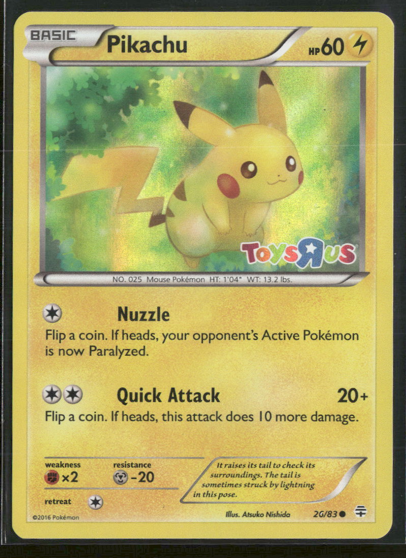 Miscellaneous Cards & Products Pikachu #026/083