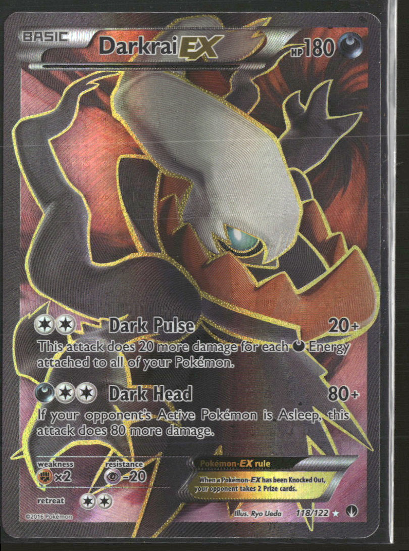XY - BREAKpoint Darkrai EX (Full Art) #118/122