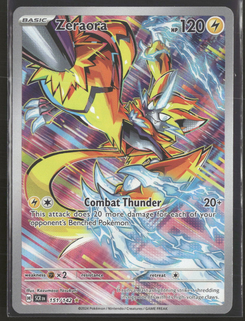 SV07: Stellar Crown Zeraora #151/142