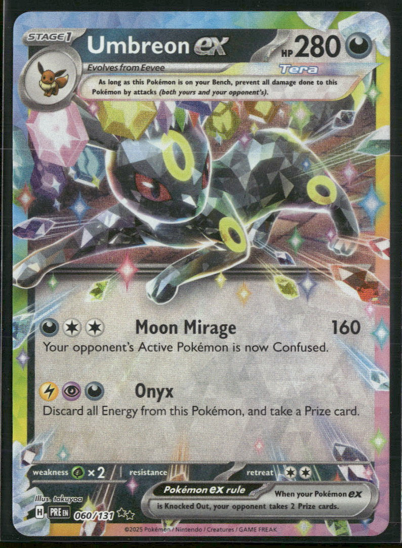 SV: Prismatic Evolutions Umbreon ex #060/131