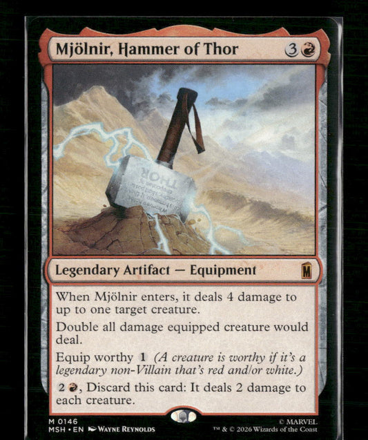 Marvel Super Heroes Mjolnir, Hammer of Thor #146