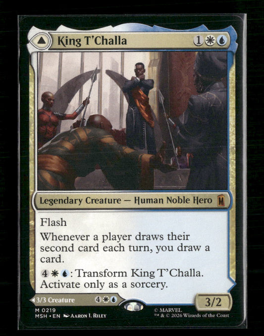 Marvel Super Heroes King T'Challa #219
