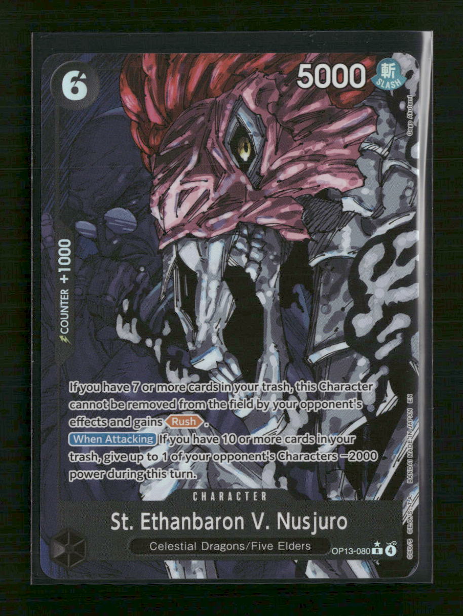 Carrying On His Will St. Ethanbaron V. Nusjuro (Alternate Art) #OP13-080