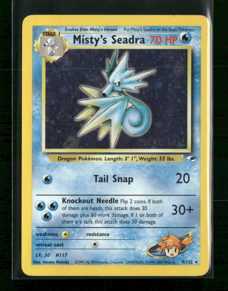 WoTC Promo Misty's Seadra (Prerelease) #009/132