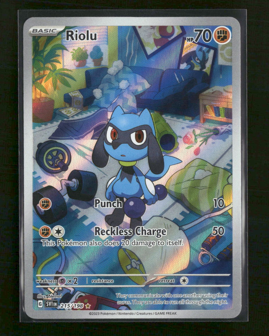 SV01: Scarlet & Violet Base Set Riolu #215/198
