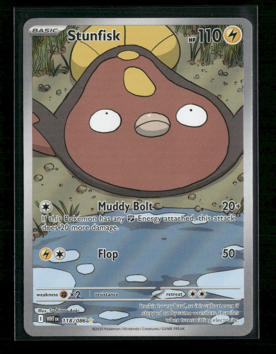 SV: White Flare Stunfisk #118/086