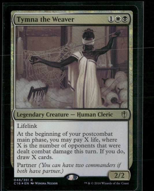 Commander 2016 Tymna the Weaver #48 Holo