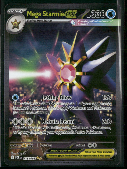 ME03: Perfect Order Mega Starmie ex #118/088
