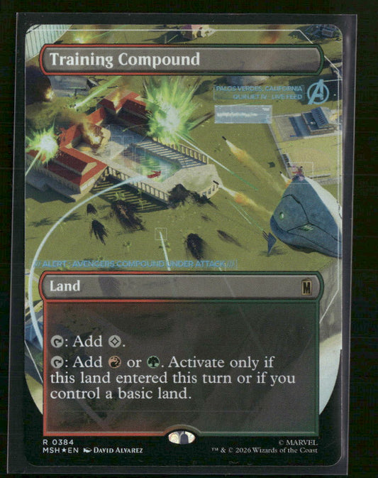 Marvel Super Heroes Training Compound (Borderless) #384