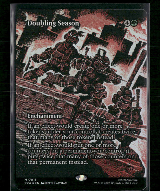 Teenage Mutant Ninja Turtles Source Material Doubling Season (Borderless) #11