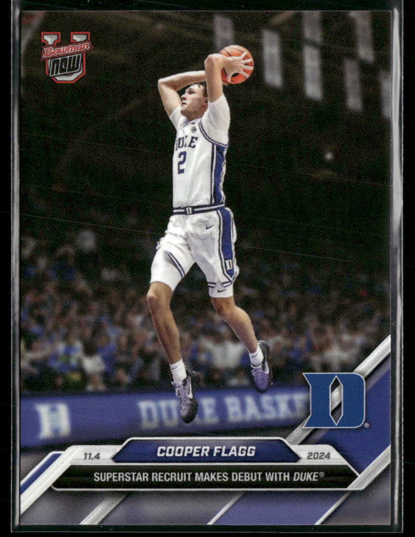 2024-25 Bowman U Now Cooper Flagg #1