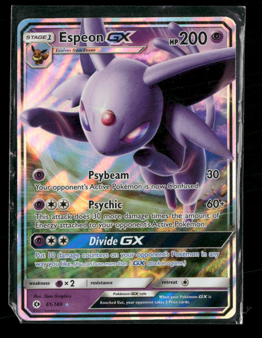 SM Base Set Espeon GX #61/149