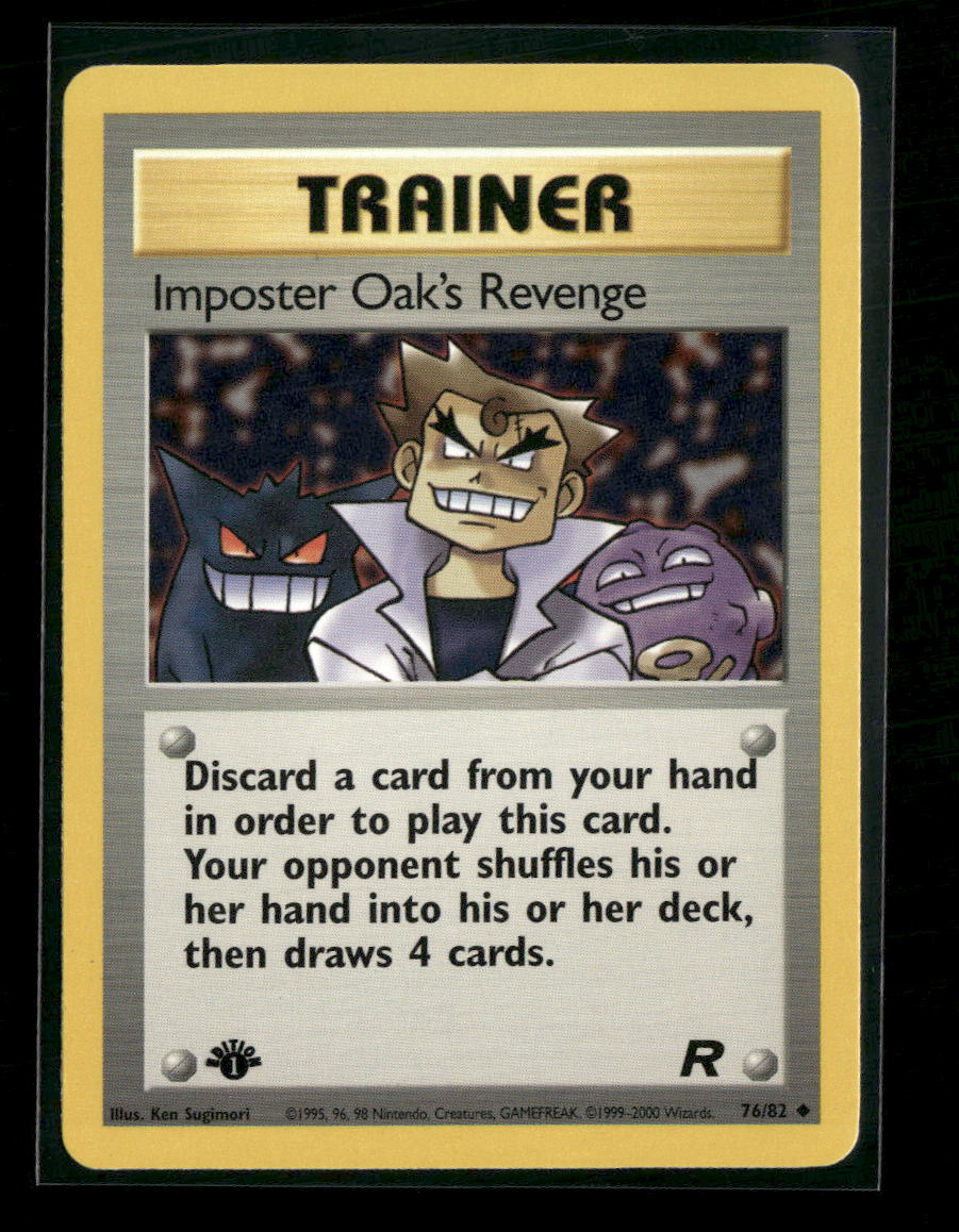 Team Rocket Imposter Oak's Revenge #76/82