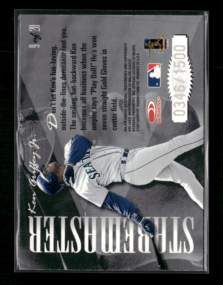 1997 Donruss Preferred Staremasters Ken Griffey Jr. #/1500 #9