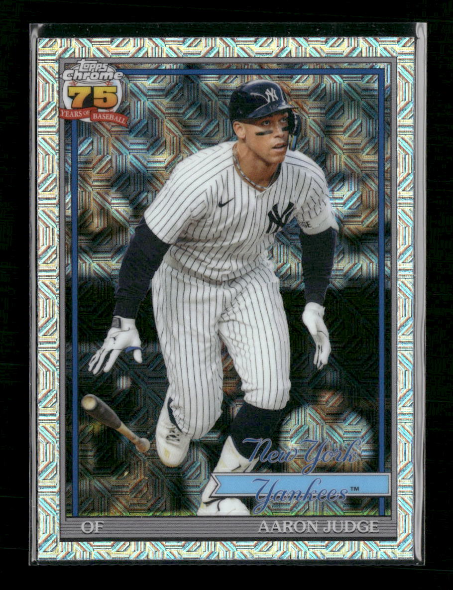 2026 Topps Baseball 35th Anniversary Chrome (Series One) Aaron Judge #91C-82