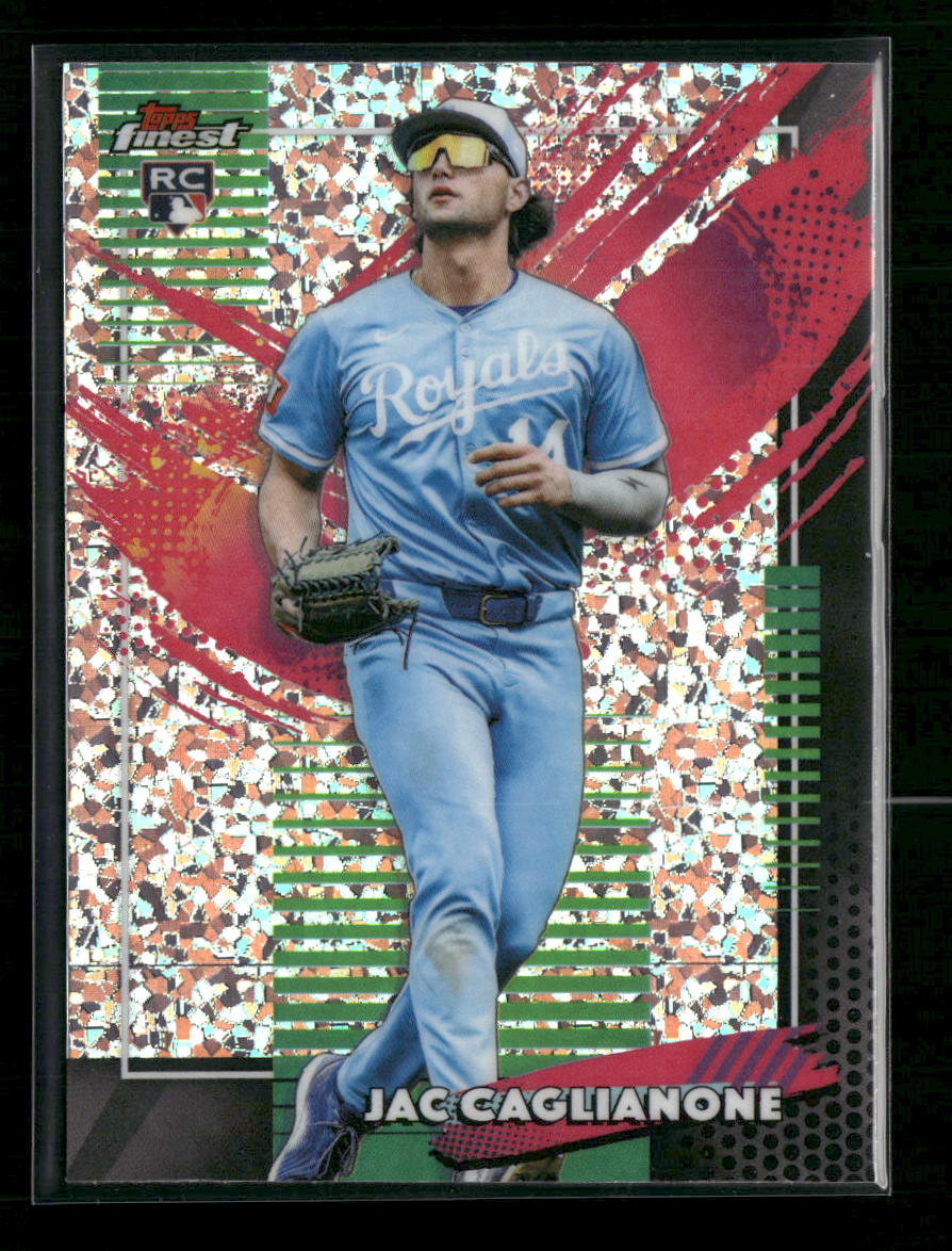 2026 Finest Mini-Diamond Refractors Jac Caglianone Rookie #201