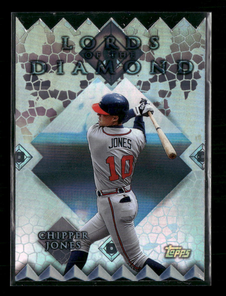 1999 Topps Chrome Lords of the Diamond Refractors Chipper Jones #LD2