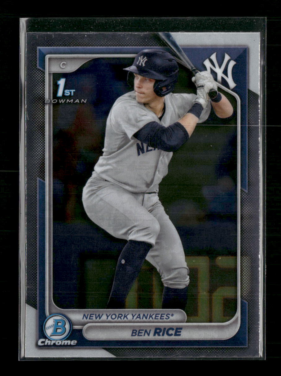 2024 Bowman Chrome Prospects Ben Rice #BCP-186