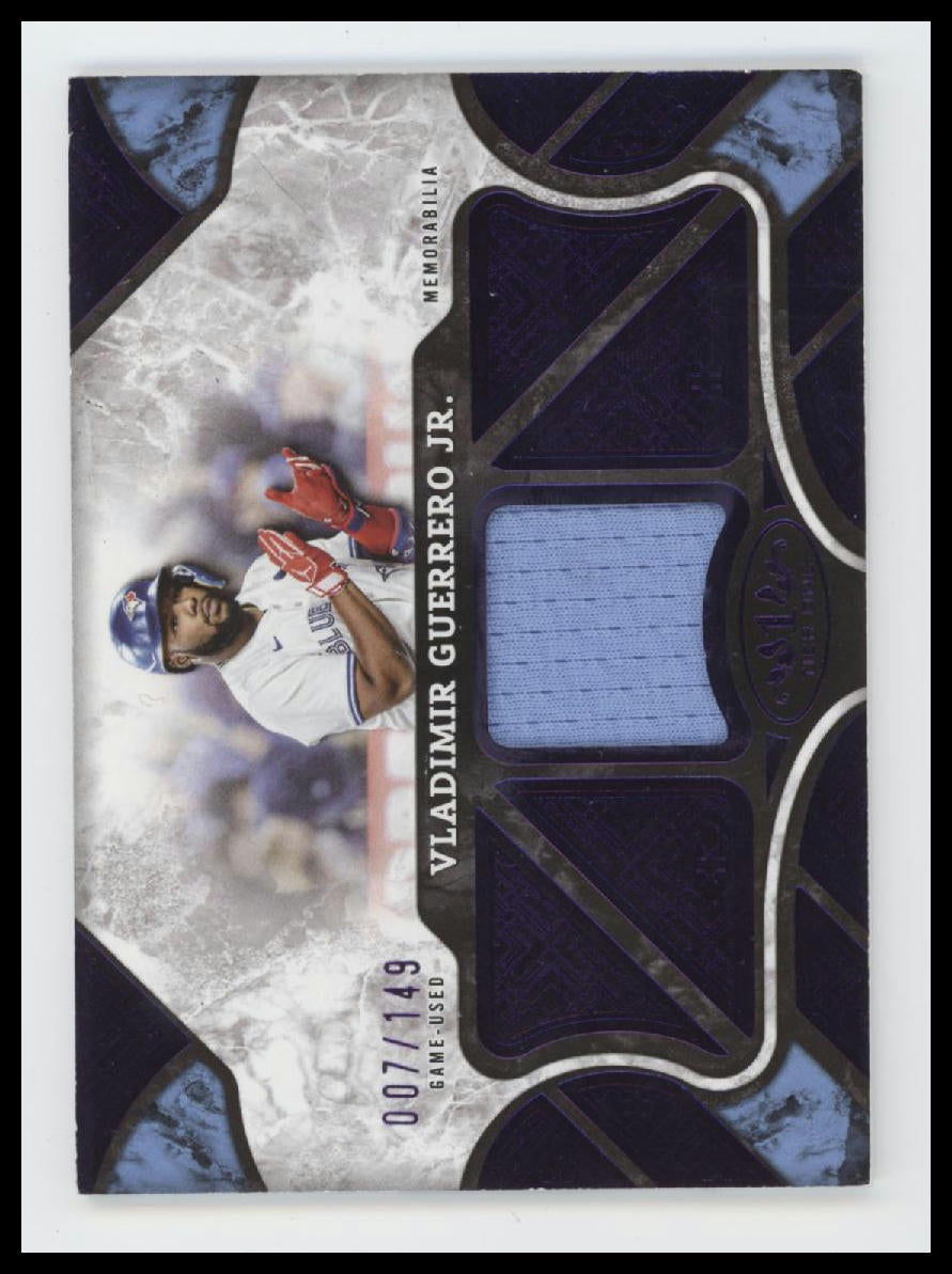 2025 Topps Tier One Tier One Relics Purple Foil Jackson Chourio #/149 #T1R-JC