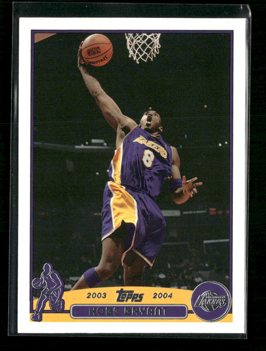2003-04 Topps Black Kobe Bryant #36