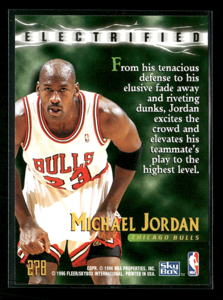 1995-96 SkyBox Premium Michael Jordan #278