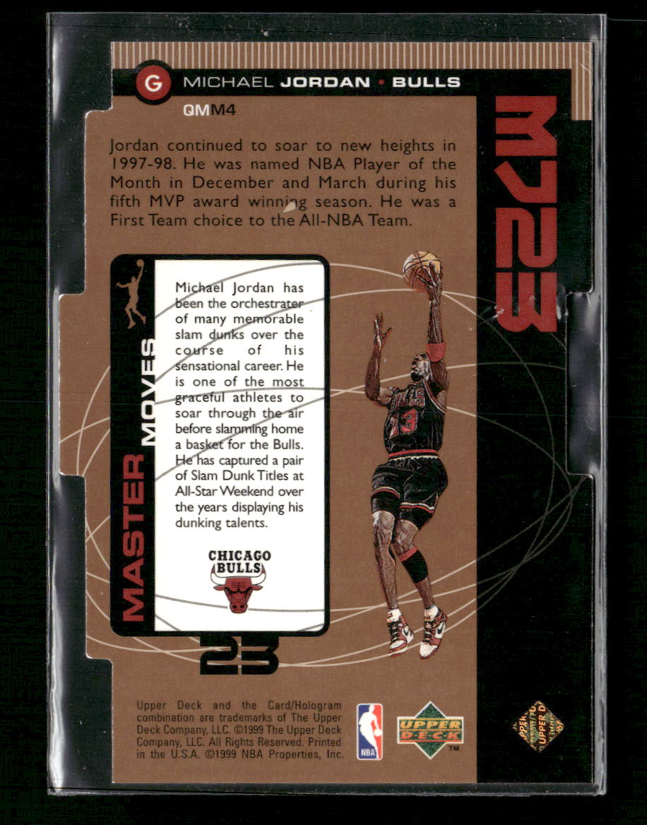 1998-99 Upper Deck MJ23 Tier 1 (Quantum Bronze) Michael Jordan #/2300 #QMM4