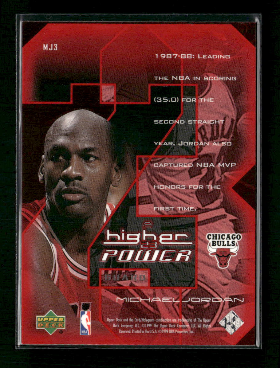 1999-00 Upper Deck MJ: A Higher Power Michael Jordan #MJ3