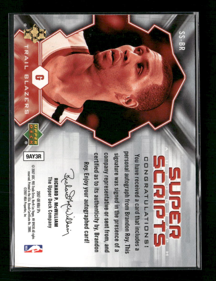 2007-08 SPx Super Scripts Jarrett Jack Auto #SS-JJ