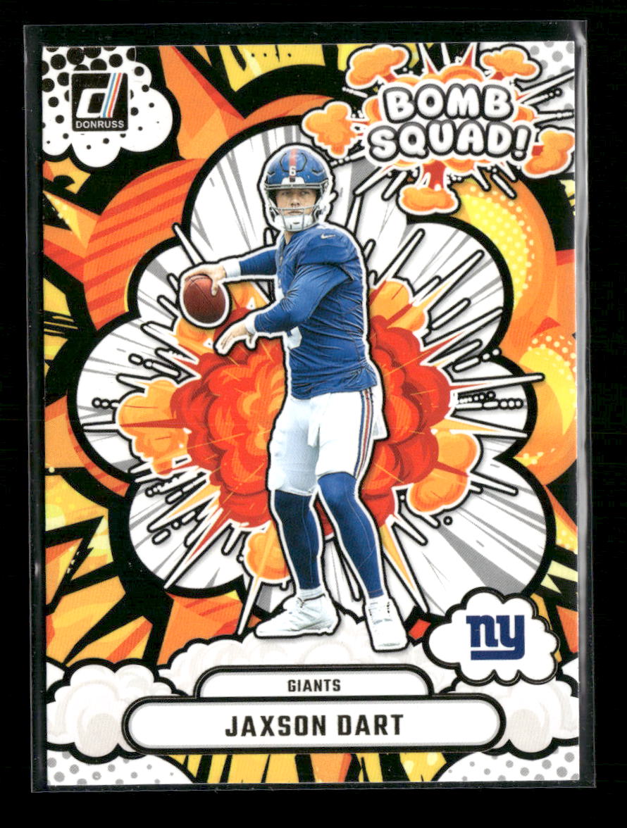 2025 Donruss Bomb Squad Jaxson Dart #BS-JDT