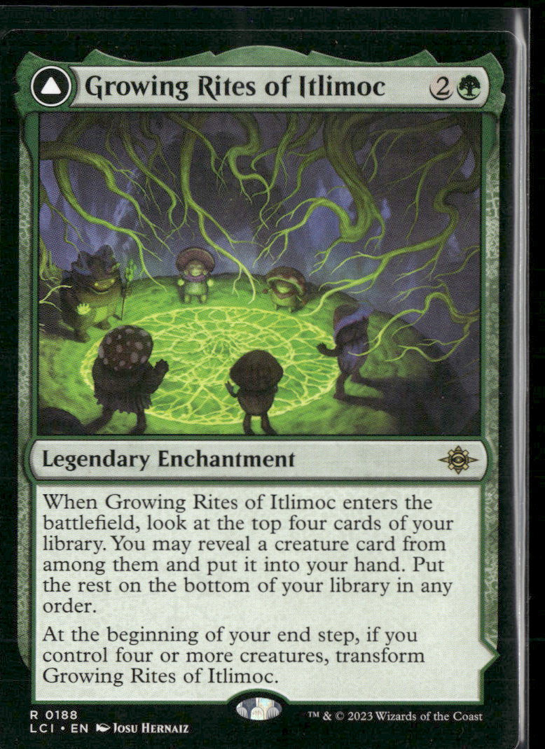 The Lost Caverns of Ixalan Growing Rites of Itlimoc #188