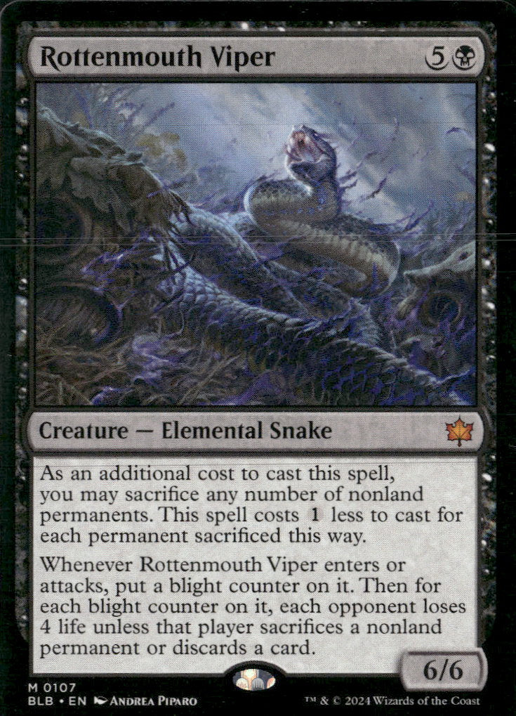 Bloomburrow Rottenmouth Viper #107