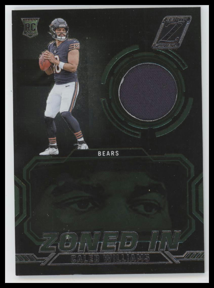 2024 Panini Zenith Zoned In Caleb Williams #ZI-CWS